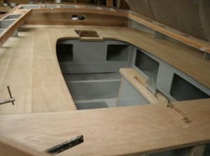 April 2015 - Seats and centre plate capping complete